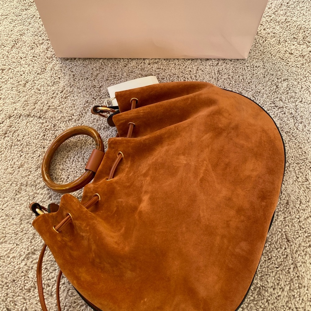 Ulla Johnson Valeria large bamboo bag - Sierra - Picture 7 of 16